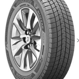 Bridgestone Blizzak IcePeak P235/50R18 XL 101 H winter tire on alloy wheel.