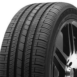 Migo Tire Corp. high-performance tire with detailed tread pattern.