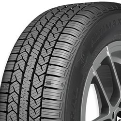 All-season tire with detailed tread pattern for versatile driving conditions.