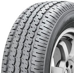 Migo Tire Corp. commercial truck tire with detailed tread pattern.