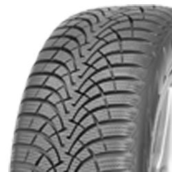Close-up of a Migo Tire with detailed tread pattern for all-season performance.