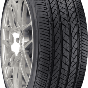 Bridgestone Turanza EL440 all-season tire on alloy wheel.