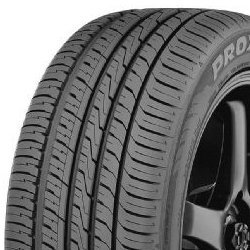 Proactive tire with detailed tread pattern for optimal performance.