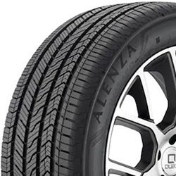 All-season tire with detailed tread pattern for optimal performance.