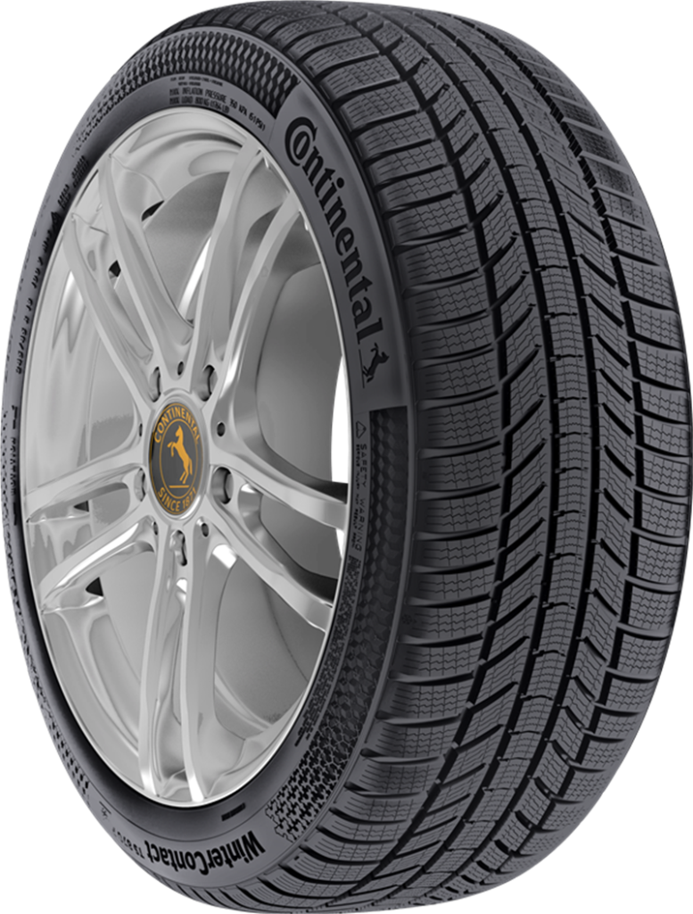 Continental WinterContact TS 870 P winter tire with alloy wheel.