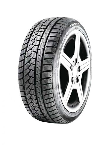 All-season tire with alloy wheel for cars and trucks.