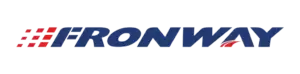 Ironway tire brand logo with red and blue design elements.