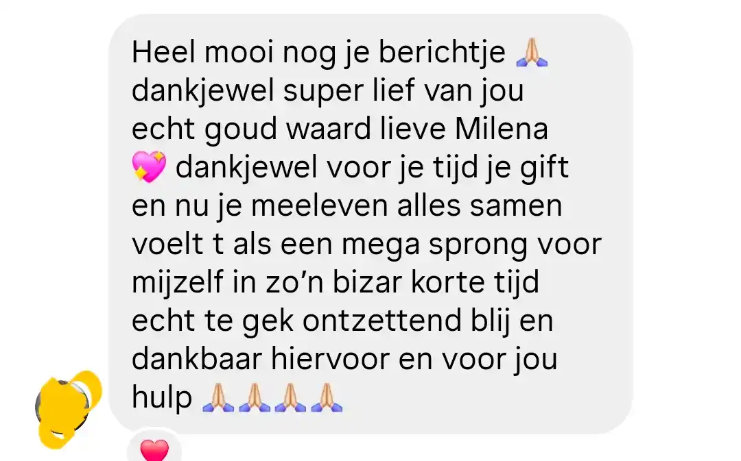 Review van een ondernemer over business reading met Milena Bandino