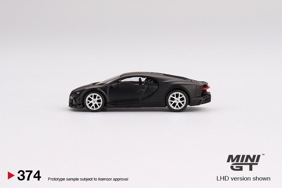 1:64 Bugatti Chiron Super Sport 300+ Matte Black - obrazek 5