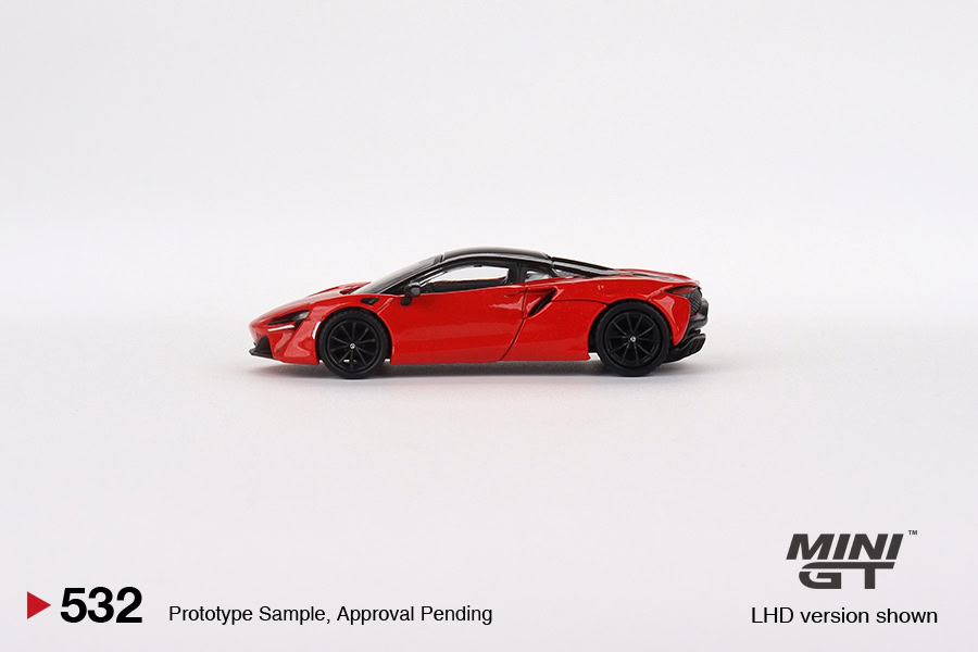 1:64 McLaren Artura Vermillion Red - obrazek 5