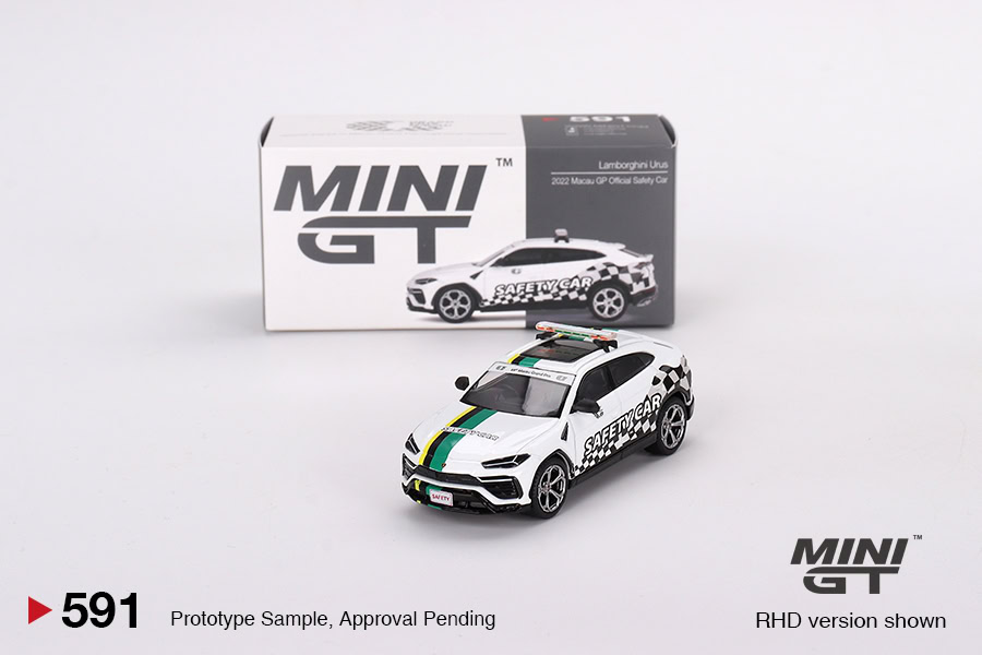 1:64 Lamborghini Urus 2022 Macau GP Official Safety Car - obrazek 2