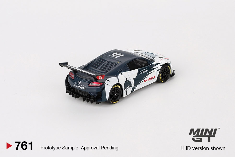 1:64 Honda NSX GT3 EVO AlphaTauri 2023 Red Bull Formula Nurburgring Yuki Tsunoda - obrazek 4