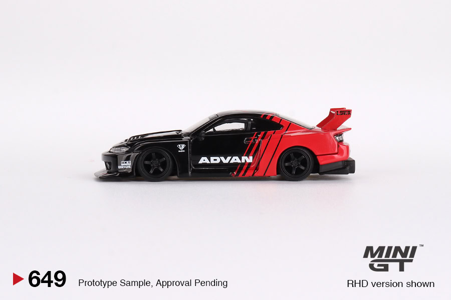 1:64 Nissan Silvia (S15) LB-Super Silhouette ADVAN - obrazek 4