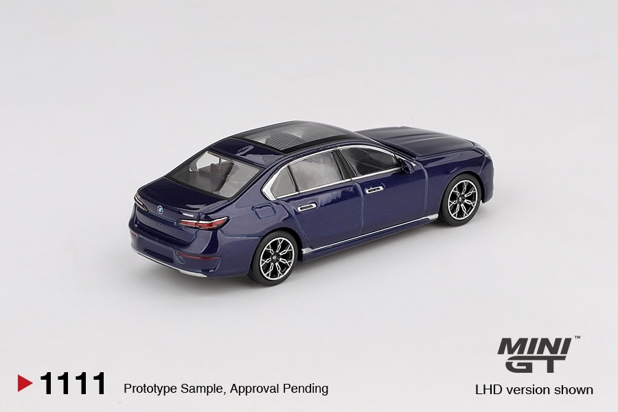 1:64 BMW I7 XDRIVE60 TANZANITE BLUE METALLIC - obrazek 2