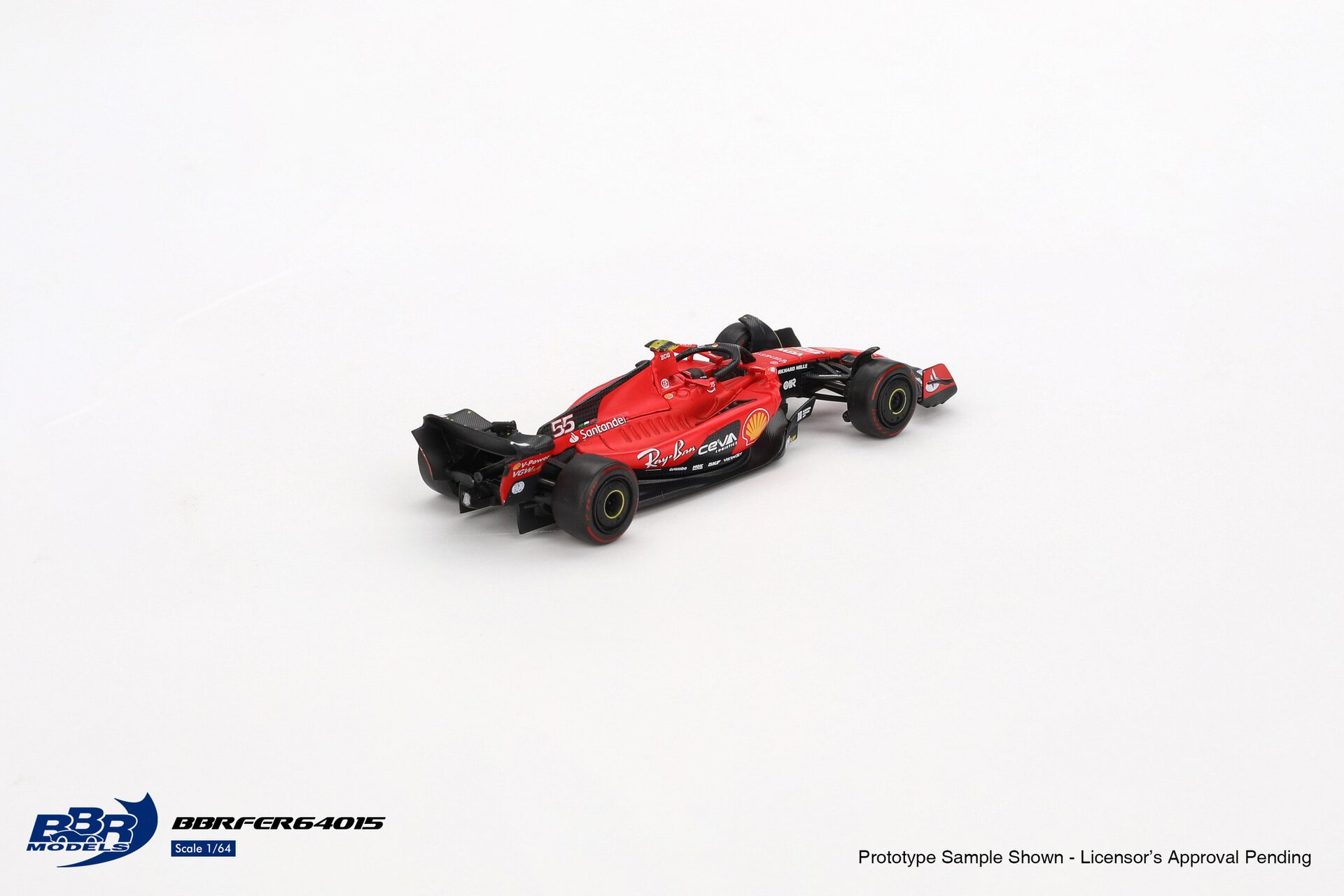 1:64 Ferrari SF23 Bahrain GP - #55 C. Sainz - obrazek 2