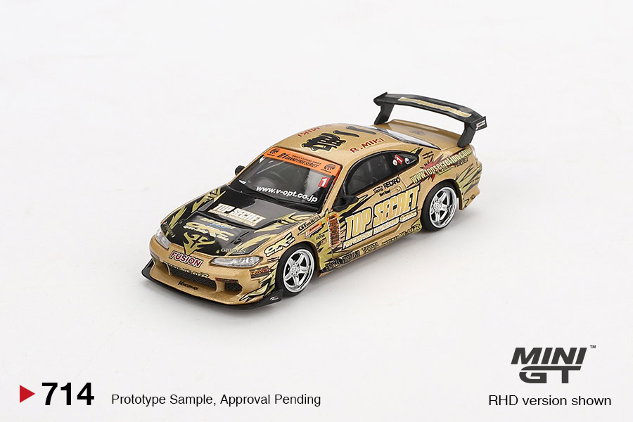 1:64 Nissan Silvia (S15) Top Secret D1GP