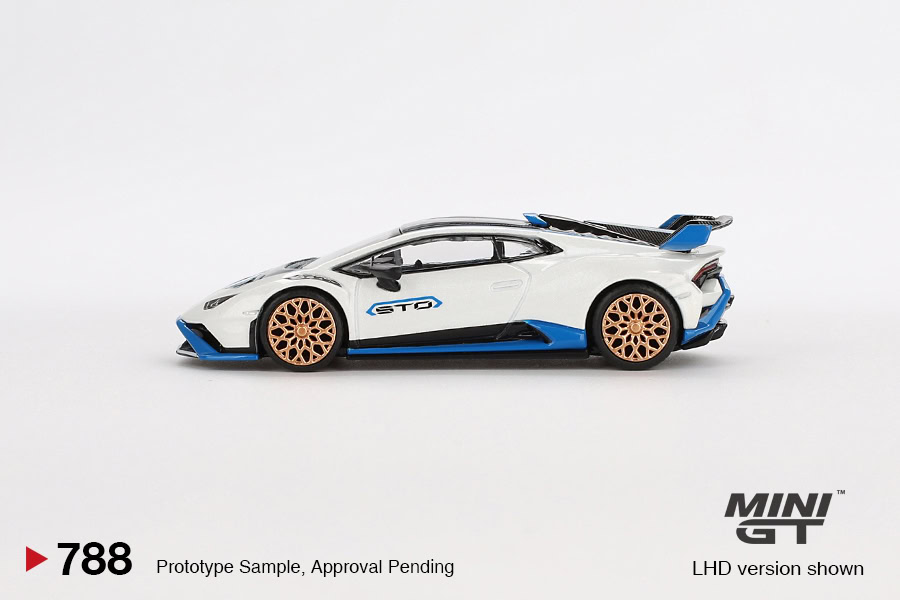 1:64 Lamborghini Huracan STO Bianco Asopo - obrazek 5