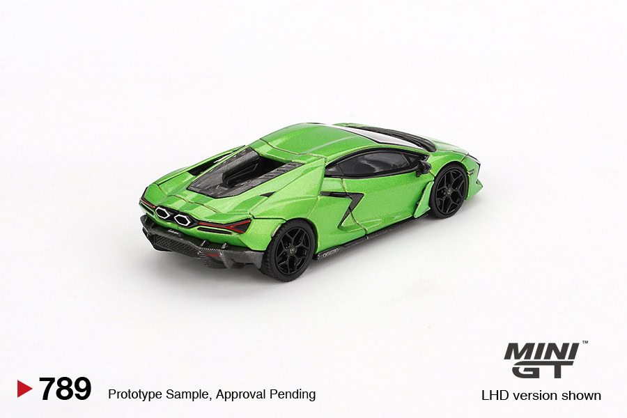 1:64 Lamborghini Revuelto Verde Selvans - obrazek 4