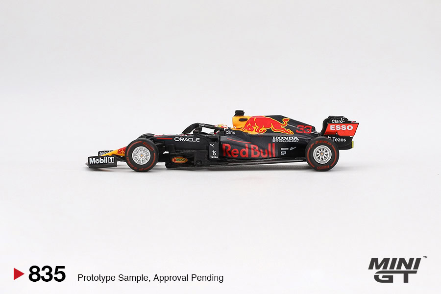 1:64 Red Bull RB16B #33 2021 Abu Dhabi Grand Prix Winner Max Verstappen - obrazek 3