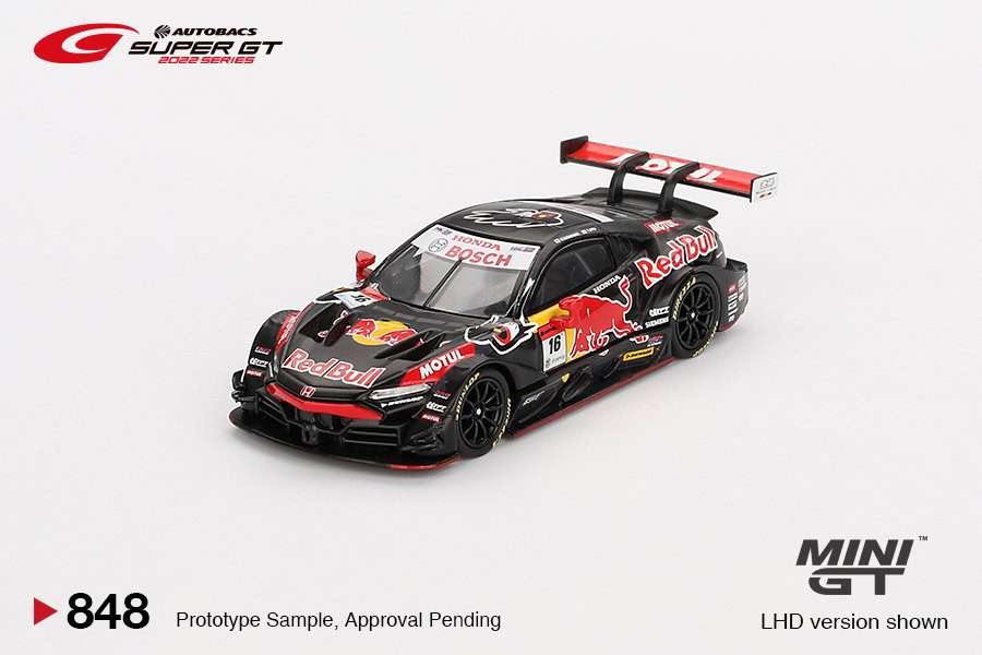 1:64 Honda NSX-GT “TYPE S GT500 #16 “Red Bull MOTUL MUGEN” 2023 SUPER GT SERIES