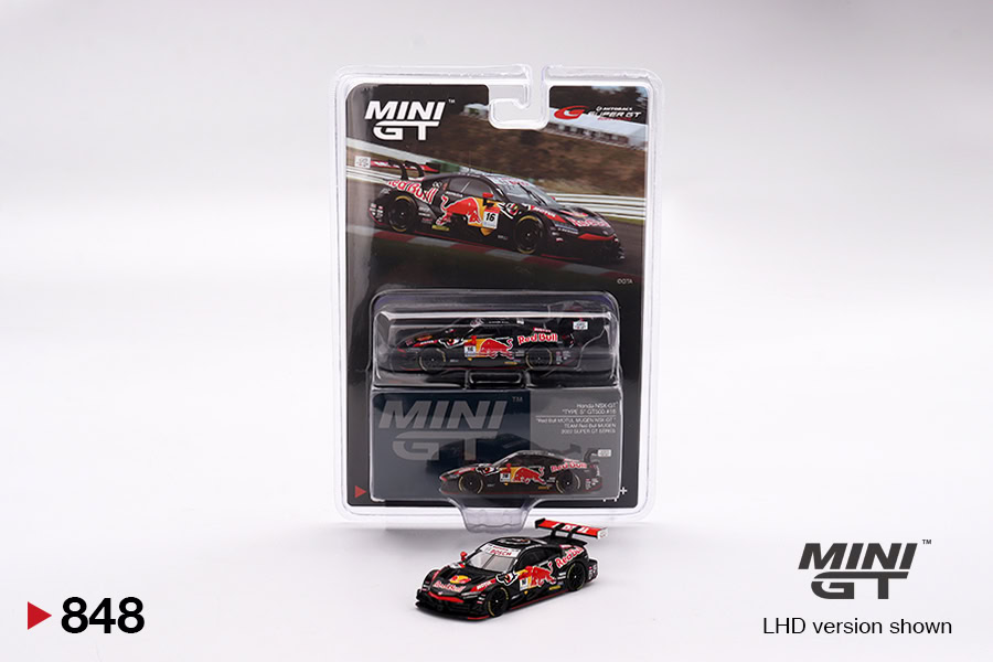 1:64 Honda NSX-GT “TYPE S GT500 #16 “Red Bull MOTUL MUGEN” 2023 SUPER GT SERIES - obrazek 2