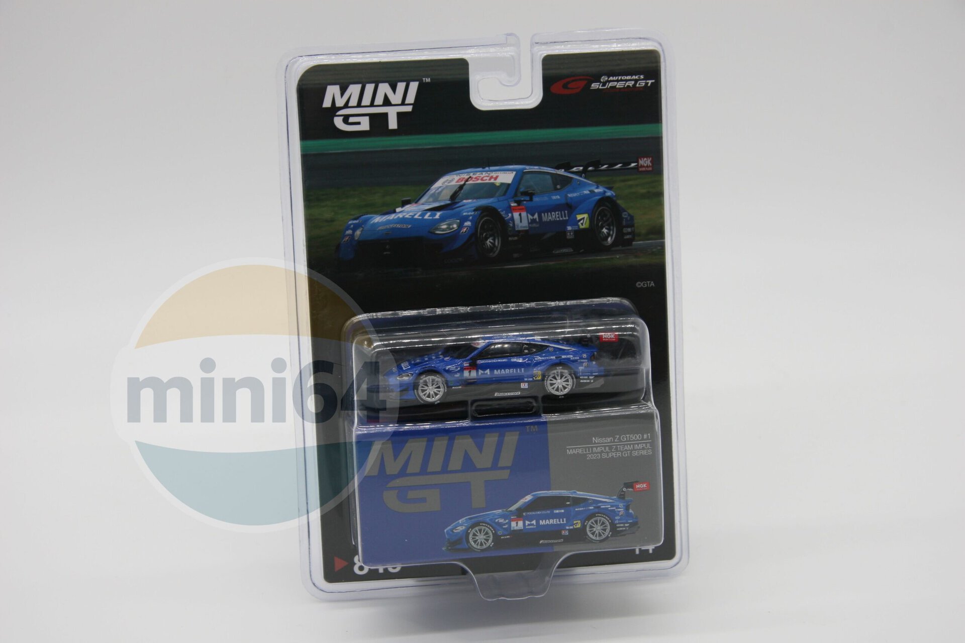 1:64 Nissan Z GT500 #1 MARELLI IMPUL Z TEAM IMPUL 2023 SUPER GT - obrazek 2