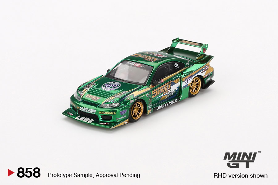 1:64 Nissan Silvia (S15) LB-Super Silhouette LBWK 2024 Fausto Racing