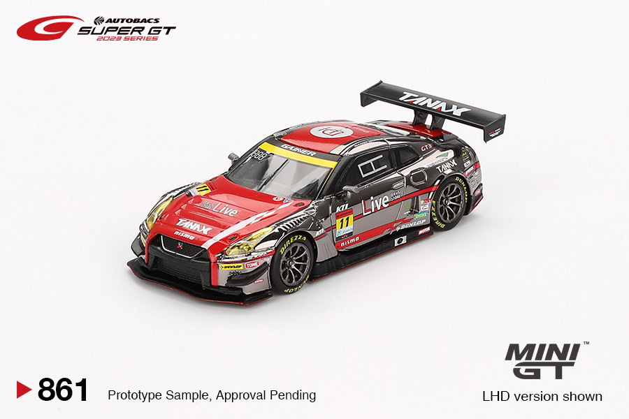 1:64 Nissan GT-R NISMO GT3 #11 2023 SUEPR GT SERIES “GAINER TANAX GT-R” GAINER