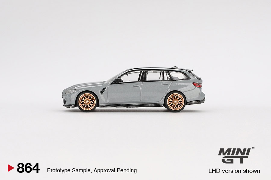 1:64 BMW M3 Competition Touring Brooklin Gray - obrazek 5