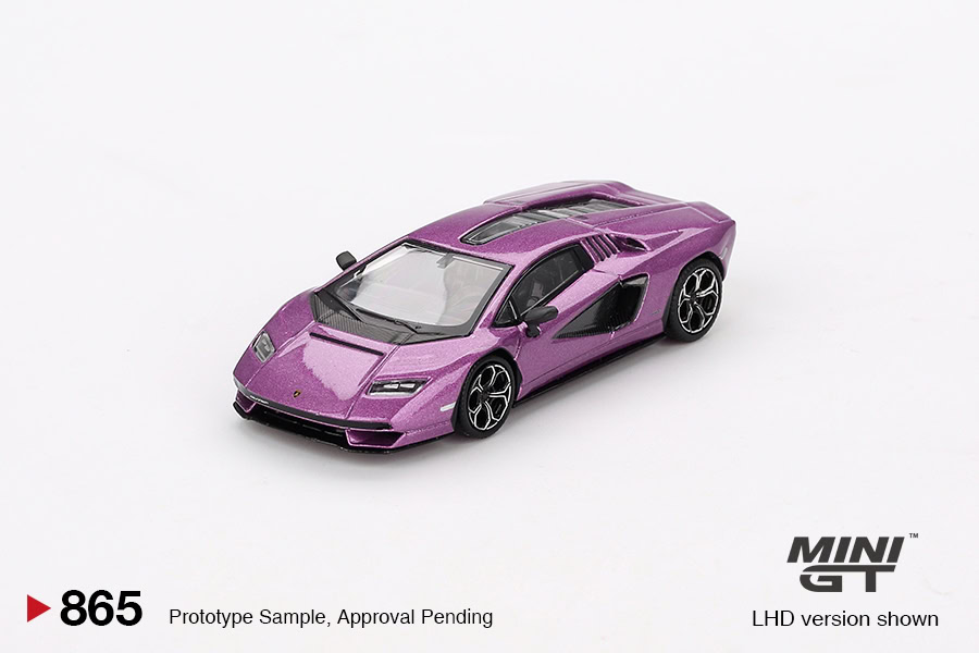 1:64 Lamborghini Countach LPI 800-4 Viola 30th