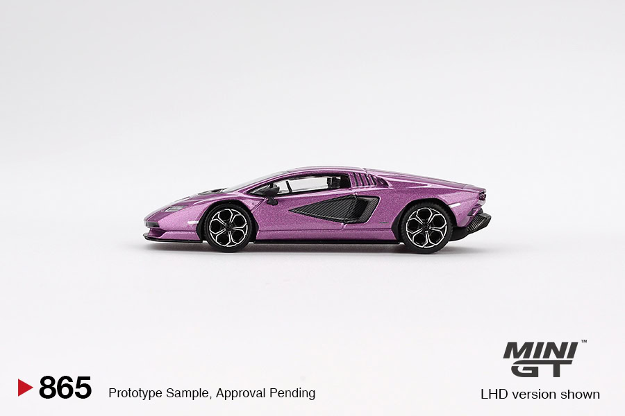 1:64 Lamborghini Countach LPI 800-4 Viola 30th - obrazek 5
