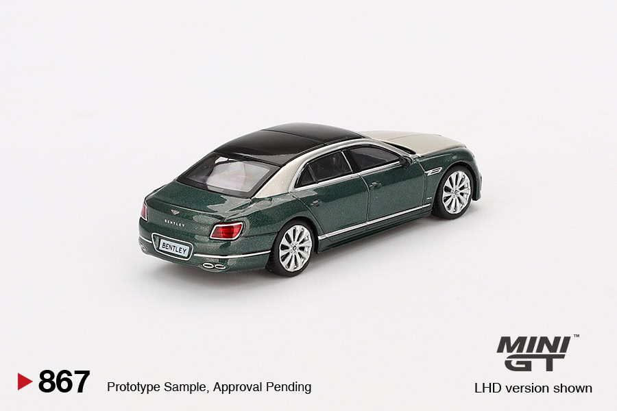 1:64 Bentley Flying Spur White Sand Verdant - obrazek 4