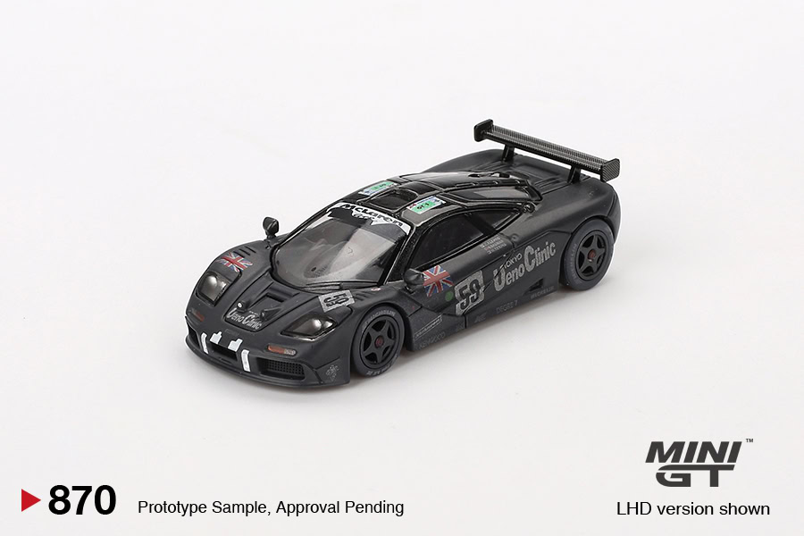 1:64 McLaren F1 GTR #59 1995 Le Mans 24 Hrs Winner Post-Race Weathered