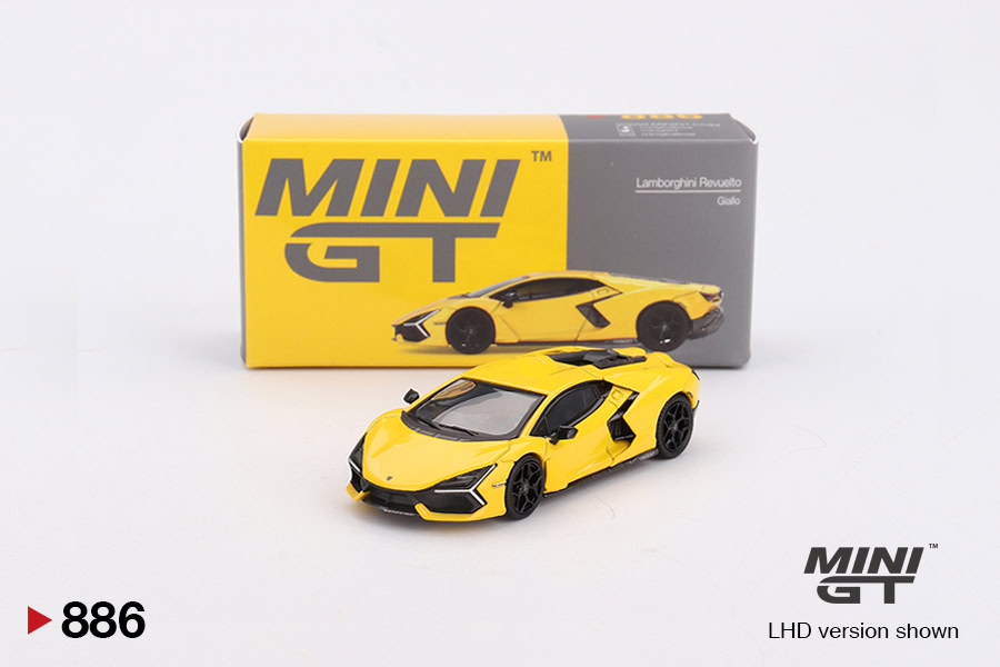 1:64 Lamborghini Revuelto Giallo - obrazek 2