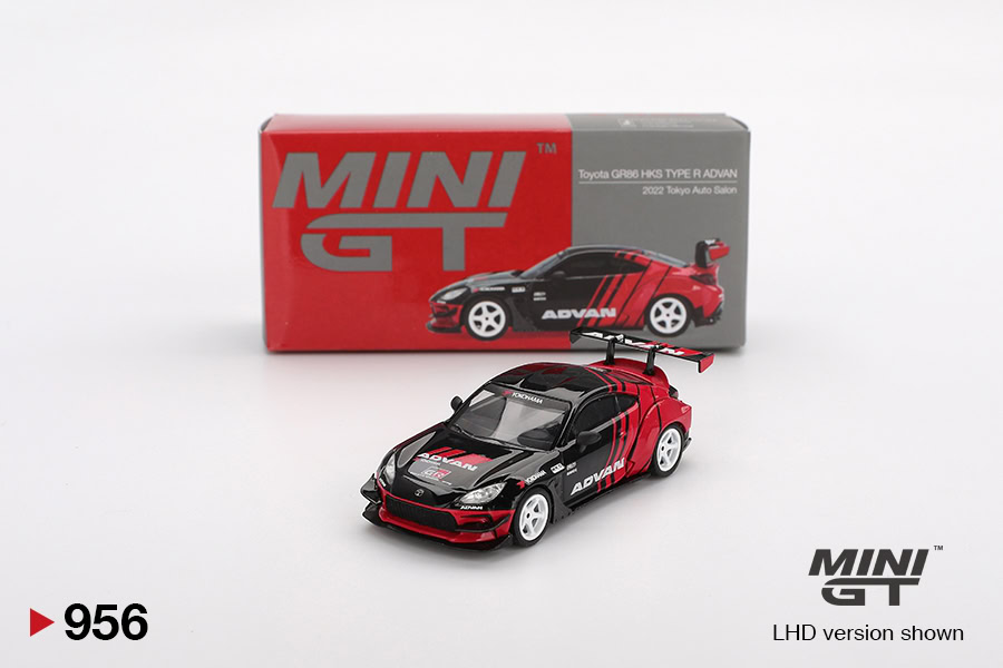 1:64 Toyota GR86 HKS TYPE R ADVAN 2022 Tokyo Auto Salon - obrazek 2