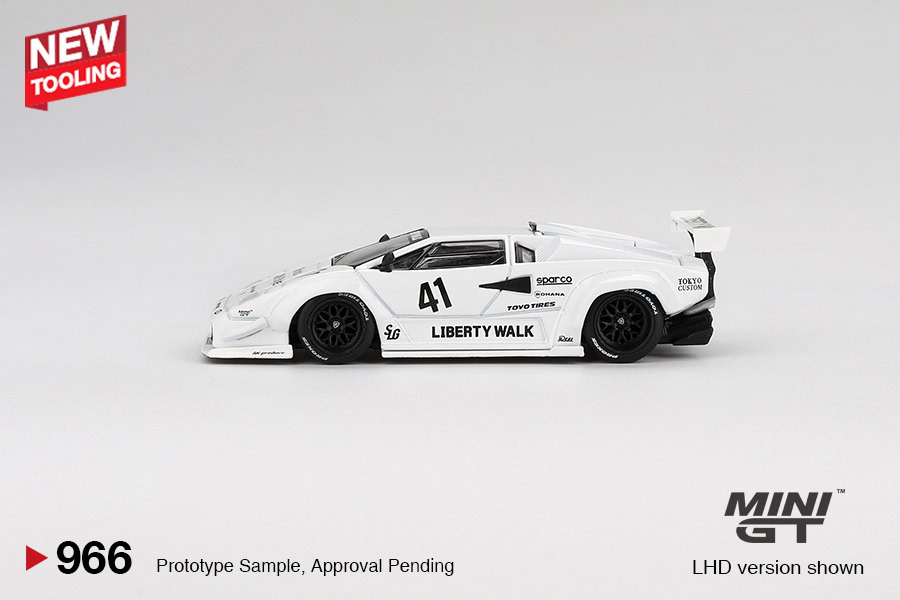 1:64 Lamborghini Countach LB-WORKS 2024 Tokyo Auto Salon - obrazek 6
