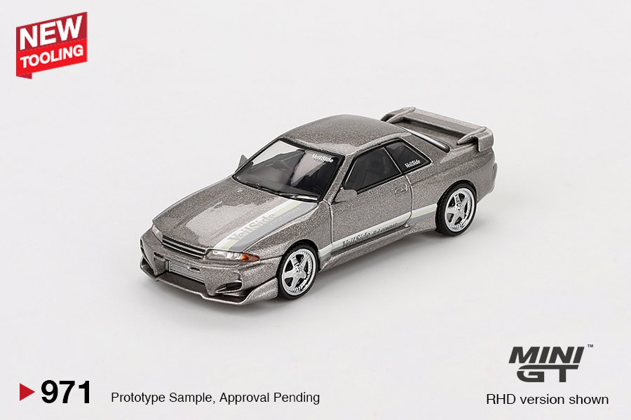 1:64 NISSAN SKYLINE GT-R (R32) VEILSIDE COMBAT C-I GREY