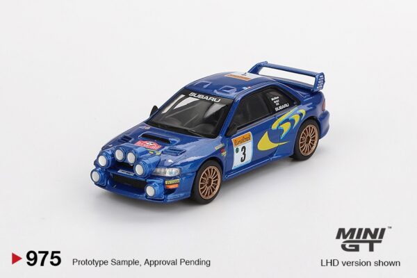 1:64 Subaru Impreza WRC98 #3 1998 Rally Monte-Carlo