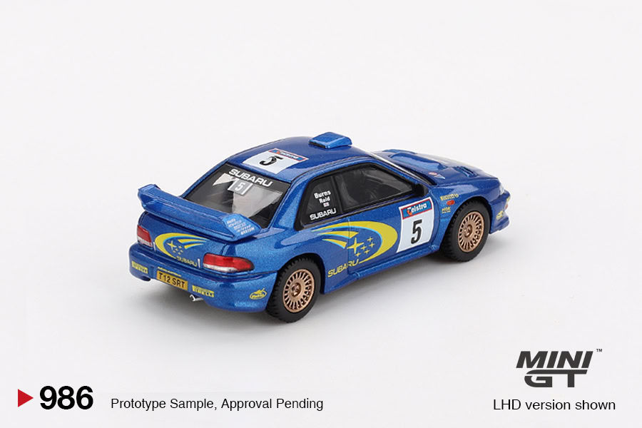 1:64 Subaru Impreza WRC99 #5 1999 Rally Australia Winner - obrazek 4