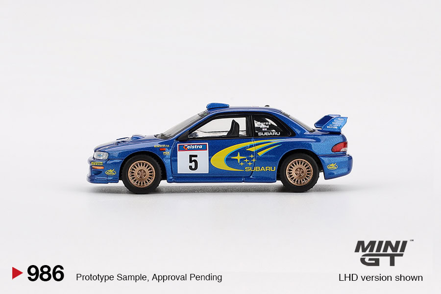 1:64 Subaru Impreza WRC99 #5 1999 Rally Australia Winner - obrazek 5