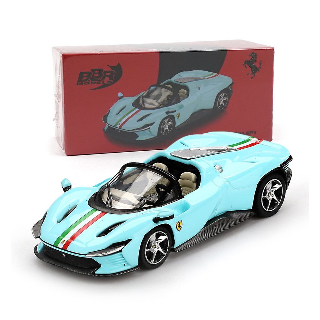1:64 Ferrari Daytona SP3 Light Blue - obrazek 6