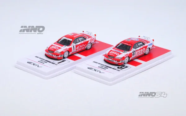 1:64 TOYOTA CORONA EXIV #1 "ZENT" JTCC 95 M. SEKIYA and #37 "ESSO" JTCC