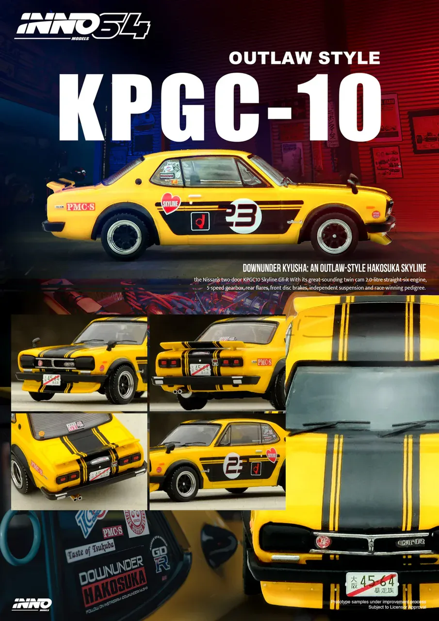 1:64 Nissan Skyline 2000 GT-R (KGC10)