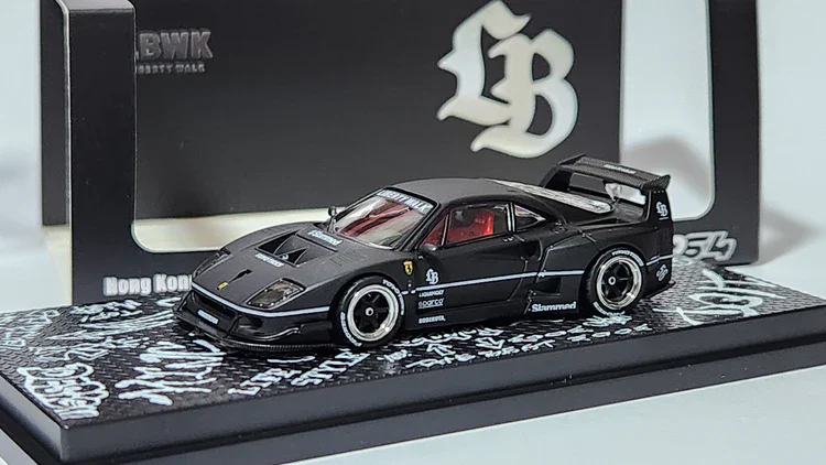 1:64 Ferrari F40 LBWK Hong Kong Toycar Salon 2023 Special Edition - obrazek 3