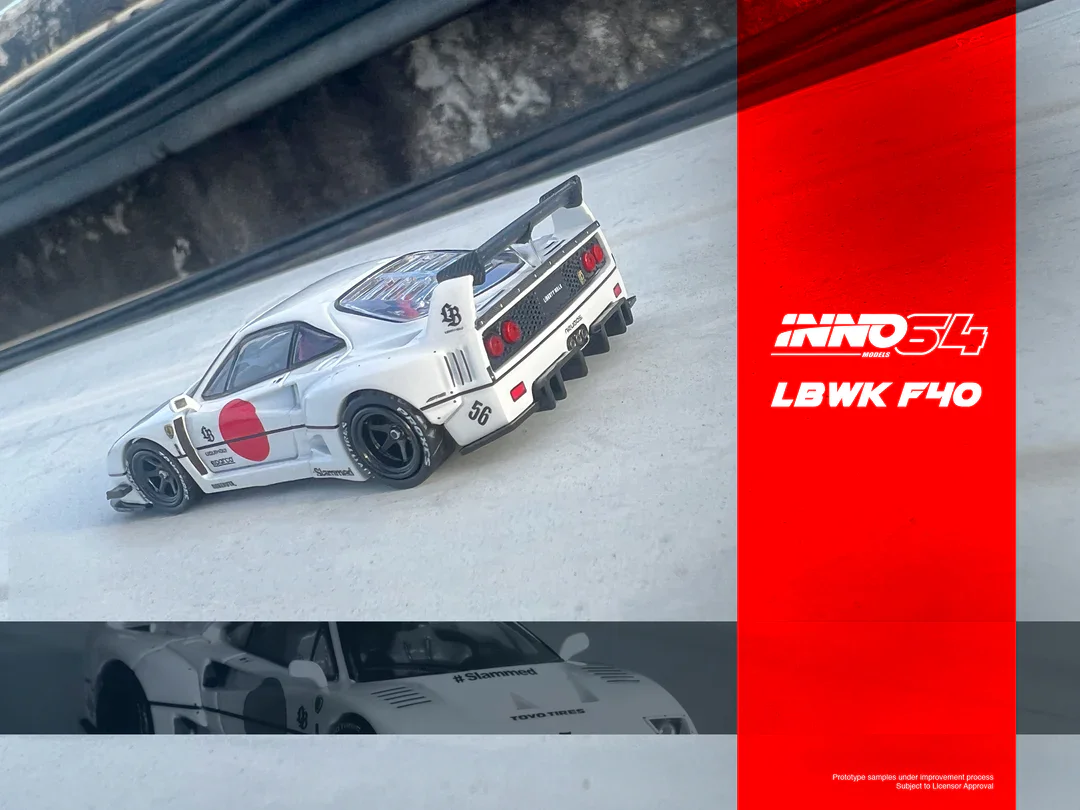 1:64 Ferrari F40 LBWK Tokyo Auto Salon 2023 - obrazek 6