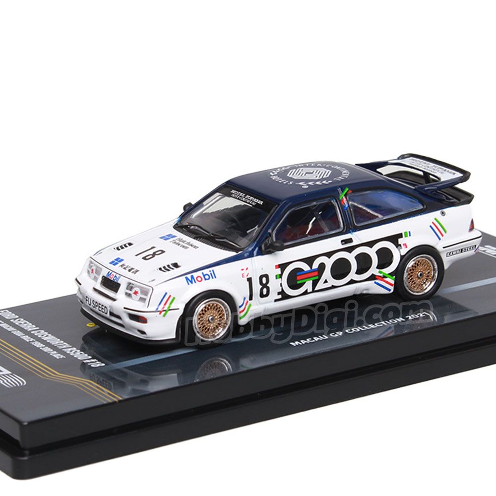 1:64 Ford Sierra Coswoth RS500 “G2000” Macau GP 1988 3rd Place - obrazek 4