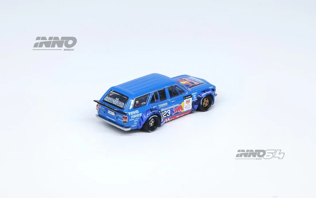 1:64 Mazda RX3 MAD MIKE 1976 Station Wagon D1GP 2024 Series - obrazek 3