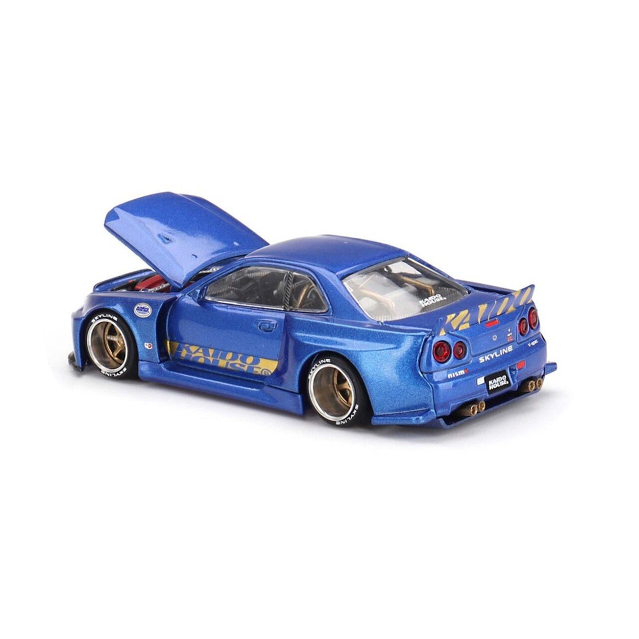 1:64 Nissan Skyline GT-R (R34) Kaido Works (V2 Aero) SHINJUKU V2 - obrazek 4