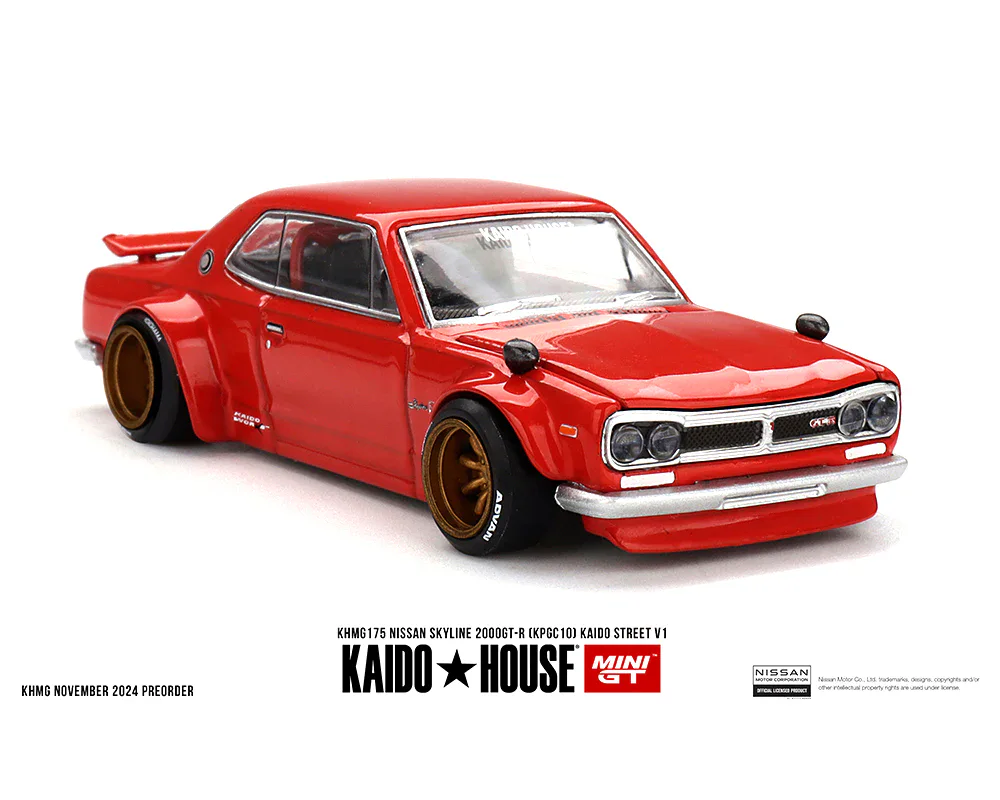1:64 Nissan Skyline 2000GT-R (KPGC10) Kaido Street V1 - obrazek 2
