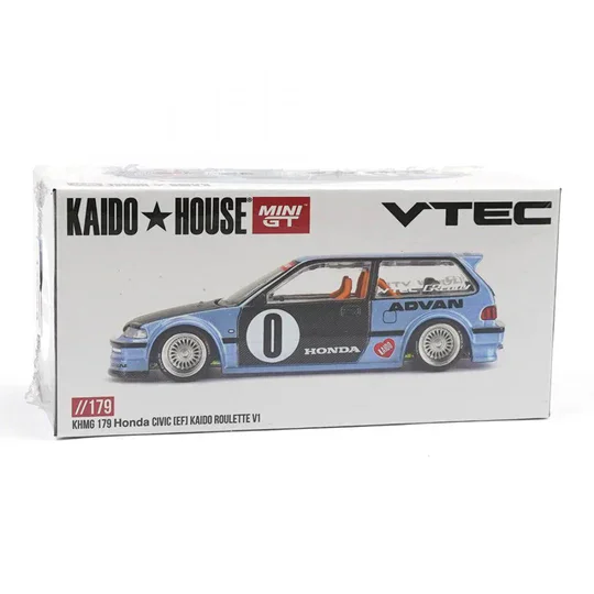 1:64 Honda Civic (EF) Kaido Roulette V1 - obrazek 5